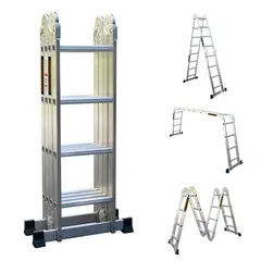 BLACK+DECKER - Escalera Black + Decker Articulada 4x4 150Kg