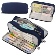 KINDA NICE - Estuche De Papelería Multifuncional De Gran Capacidad