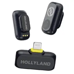 HOLLYLAND - Micrófono Inalámbrico Lark A1 Miniduo Lightning