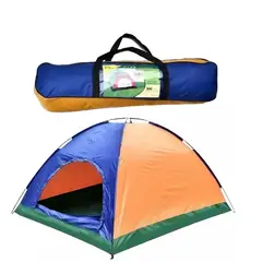 CARIBEE - Carpa Iglú 4 Personas Camping Pesca Impermeable Mosquitero