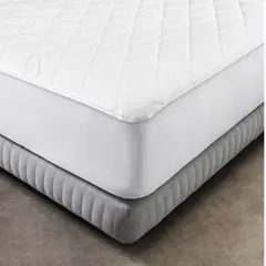 CANNON - Cubre Colchón Tencel Waterproof Blanco 1 Plazas