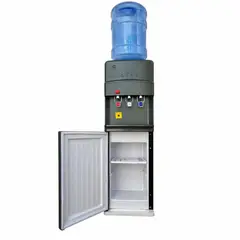 JAGIMA - Dispensador de Agua Pedestal Fría Caliente Compresor 3 llaves