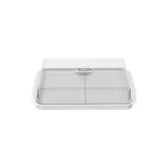COZA - Contenedor para Jamón/Queso Doble Cozy Blanco