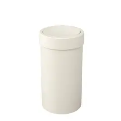 COZA - Basurero con Tapa Basculante 9 L Gris Claro
