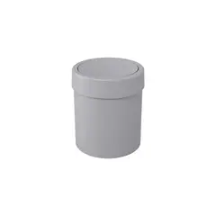 COZA - Basurero con Tapa Basculante 5 L Gris Frío