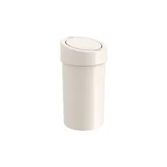 COZA - Basurero con Tapa a Presión 9 L Gris Claro