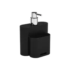 COZA - Dispensador para Detergente Flat 500ml Negro