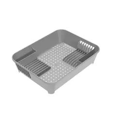 COZA - Secaplatos 14 Platos Basic Gris Frío