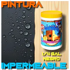 WETPROOF - PINTURA IMPERMEABILIZANTE MADERA EXTERIOR NEGRO AL AGUA WETCO® 1-4 GAL
