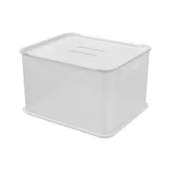 COZA - Caja Organizadora con Tapa Fit Ultra 23,9L Natural