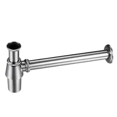 DUSCHY - SIFON BOTELLA LAVAMANOS 1 14 TUBO 25 CM