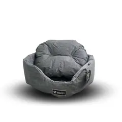 GENERICO - Cama Antiestrés Impermeable Mascotas Gatos Perros color Gris