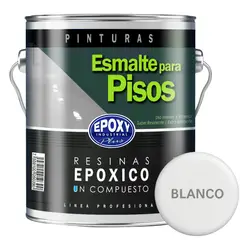 EPOXY - PINTURA PISOS - EPÓXICA BASE AGUA - BLANCO GALÓN