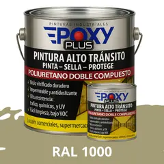 EPOXY - CuSafe TM ANTIBACTERIAL Pisos Pro- EPOXICO 1K - RAL 1000 GALÓN