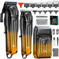 GENERICO - Barber Combo VGR Profesional V644 Clipper + Trimmer + Shaver