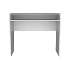 TUHOME - Escritorio con Repisa - Blanco 77x89.2x42.3 cm