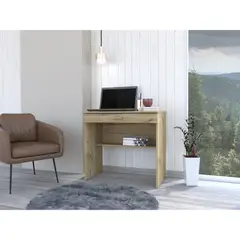TUHOME - Escritorio Eros 1 Cajon 80X73.6X49.8 Cm Duna