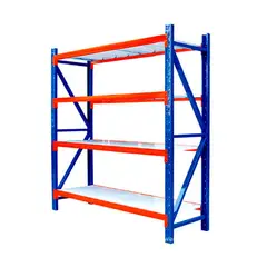 DETODOYMAS - Estante Metálico Rack 200x200x60cm 800kg - Azul
