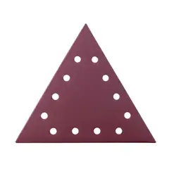 SCHEPPACH - Repuesto Lija Triangular Lijadora Pared Ds930 G180 10un -
