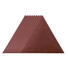 SCHEPPACH - Repuesto Lija Triangular Lijadora Pared Ds930 G240 10un -