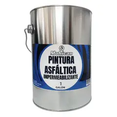 MOHICAN - PINTURA ASFÁLTICA IMPERMEABILIZANTE 1 GALÓN