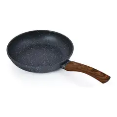 GENERICO - Sarten De Induccion Antiadherente 24cm Con Mango De Madera