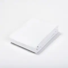 NINA HERRERA - Cubreplumón Básico Reversible Piqué Blanco 2 Plazas