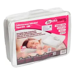 PEKATHERM - Calientacamas Simple 1 Plaz Con Regulador Separable - SC