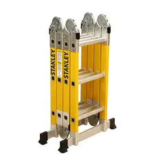 DOER - Escalera Stanley Articulada Dieléctrica 150Kg 4x3