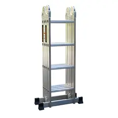 BLACK+DECKER - Escalera Black + Decker Articulada 4x4 150Kg