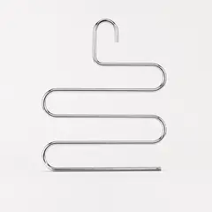 HOMESTAR - Percha Múltiple para Pantalones y Ropa - Negro