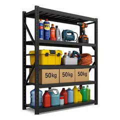 GENERICO - Estante Metalico Muebles Organizadores Estanteria Repisa 150x200x50cm