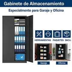 GENERICO - Gabinete alto con separaciones - Linea Black SA-FC-S001