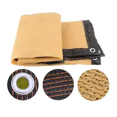 GENERICO - Toldo Rectangular 5x5 Sombra Cubierta Jardin Terraza