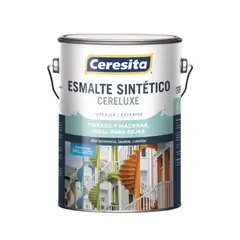 CERESITA - Esmalte sintético Cereluxe brillante negro 1 gal
