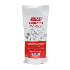 LIZCAL - Protector plástico 2,5x9 m rollo 22.5 mt2