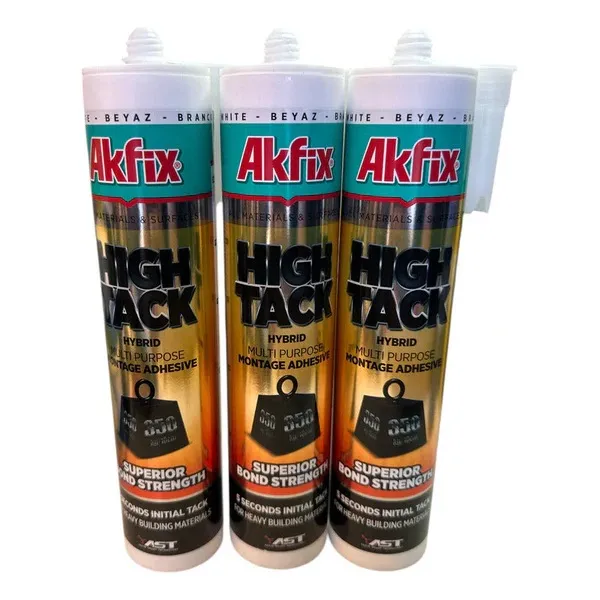 Pack x3 Adhesivo Montaje High Tack Extra Fuerte 350KG 290ml