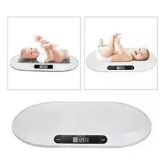 EVERSO - Báscula Digital Pediátrica Onlineclub Scale 20 Kg Blanco