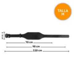 GENERICO - Cinturon Lumbar Levantamiento Halterofilia - Talla M