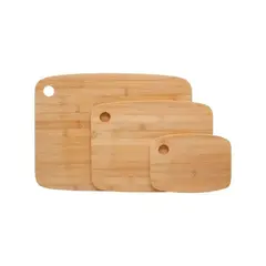 5FIVE - Set De 3 Tablas De Cortar De Bambu Secret de Gourmet