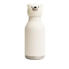 ASOBU - Botella Termica Bestie Oso Polar Beige 460 ml
