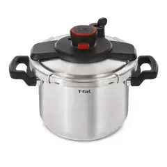 TEFAL - Olla A Presion Acero Inoxidable Gris