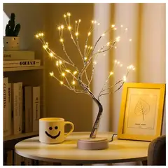 CARIBEE - Lampara Bonsai arbol para decoración Hogar