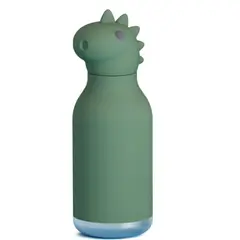 ASOBU - Botella Termica Bestie Dinosaurio Verde 460 ml