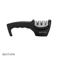 BEATHON - Afilador De Cuchillos De 3 Pasos Afilar Pulir Manual
