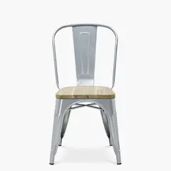 FORM DESIGN - Silla Tolix Madera Plata Form