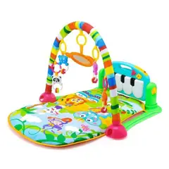 GENERICO - Juguete Gimnasio Musical Con Accesorios Infantil Verde
