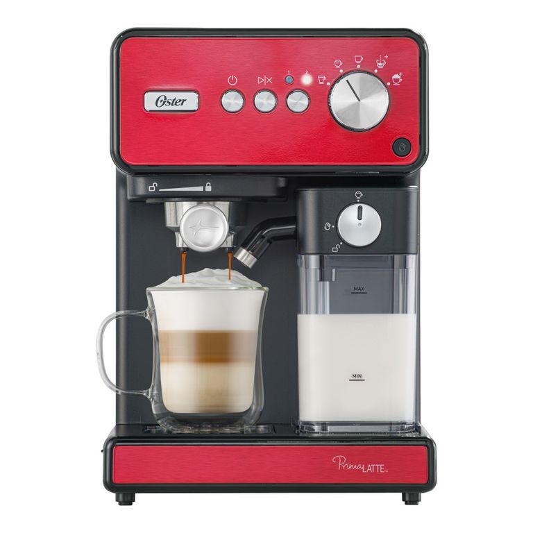 Cafetera Automática Primalatte Roja Bvstem6604r
