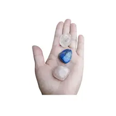 GENERICO - Set Cuarzo Cristal Cuarzo Rosa Y Lapislázuli