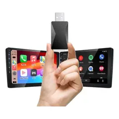 CRUSEC - Adaptador Carplay Inalambrico USB Conexión Automática